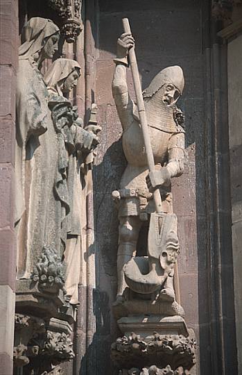 St. Georg in Thann / Elsass; © J. Georg Friebe