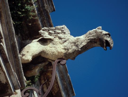 Wasserspeier - Pont-Saint-Esprit / Frankreich; © J. Georg Friebe 2003