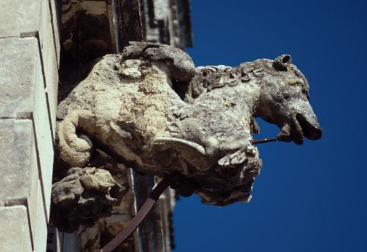 Wasserspeier - Pont-Saint-Esprit / Frankreich; © J. Georg Friebe 2003