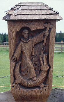 St. Magnus and the Dragon, Wieskirche / DE - © J. Georg Friebe