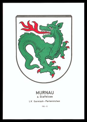 Das Wappen von Murnau am Staffelsee