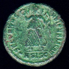 Valens (364-378 AD), Mnzsttte Siscia, Mittelbronze, Durchmesser ca. 19 mm;  J. Georg Friebe